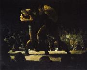 George Wesley Bellows Club Night oil on canvas